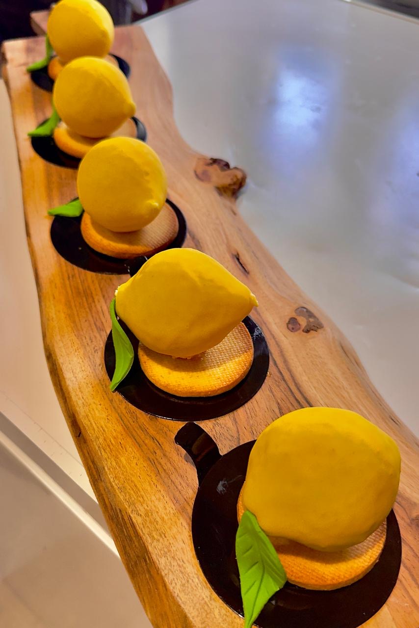 Row of lemon desserts at December9
